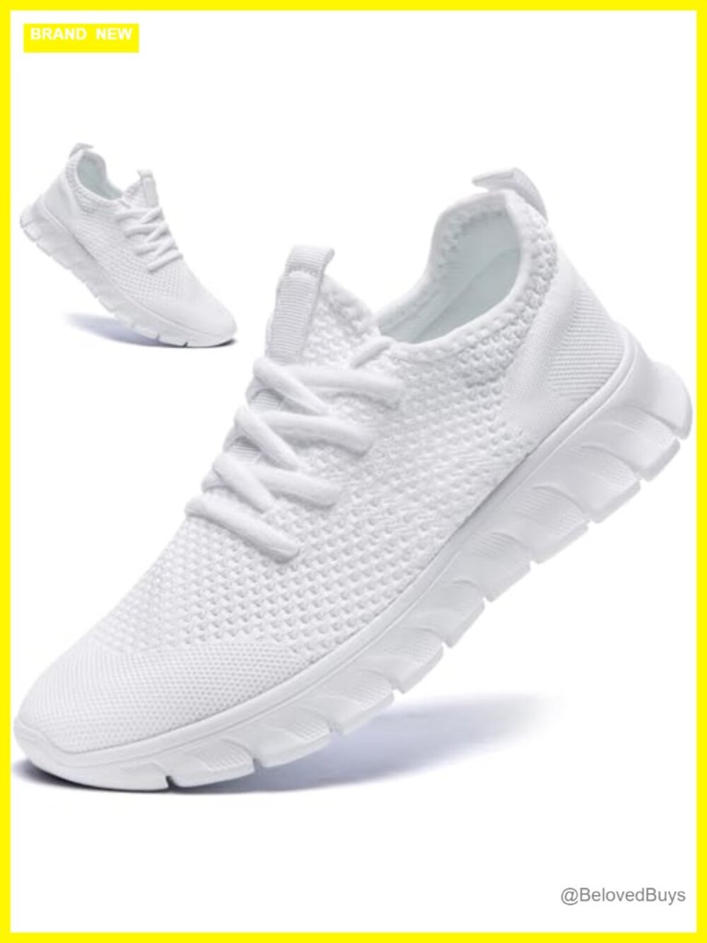 Women's Lightweight Slip-On Tennis Sneakers Breathable Mesh Athletic Walking